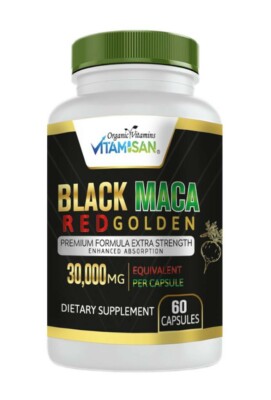 Premium Black Peruvian Maca -  Maca Negra Premium del Peru 