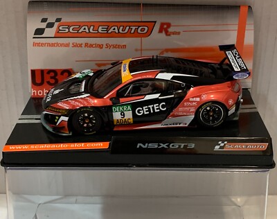 Slot Car scaleauto SC-6308R Honda Nsx GT3 #9 Nasters 2018 Ch.dreyspring