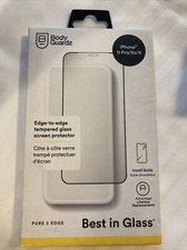 Body Guardz Edge To Edge Tempered Glass Protector for iPhone 11 Pro/XS/X