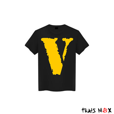 Yellow VLONE Logo Tee Shirt | eBay