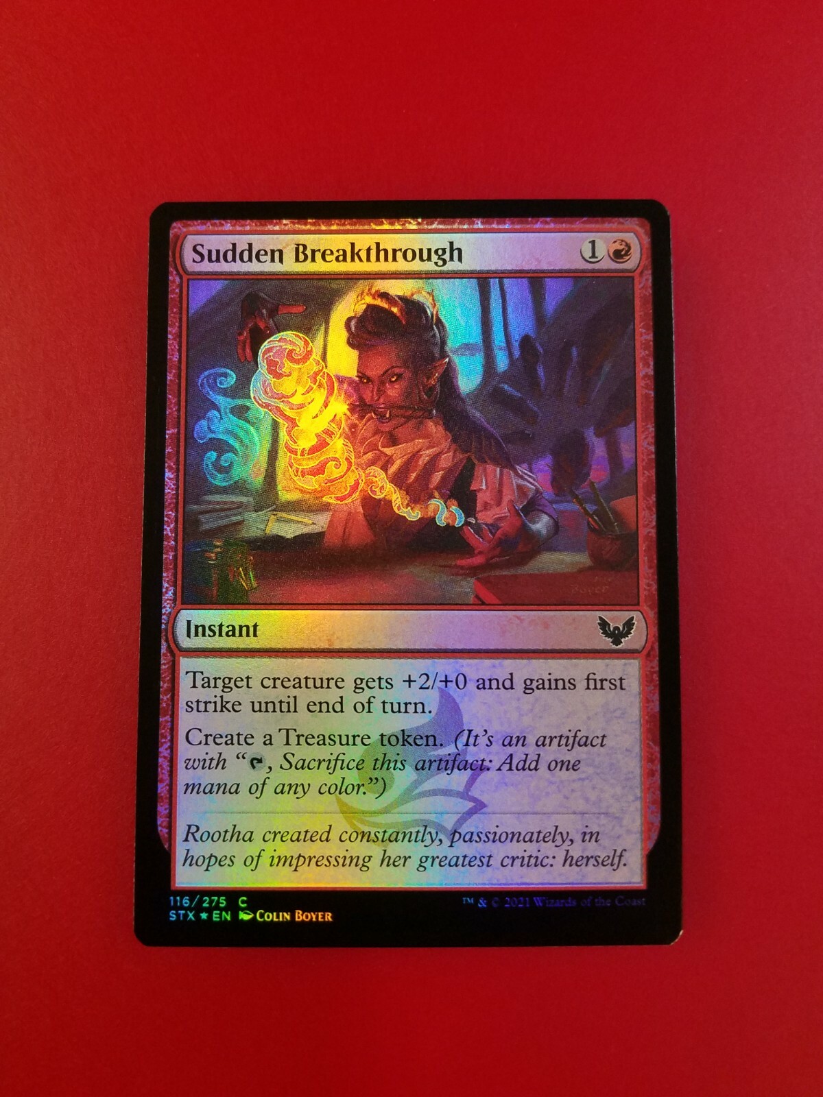 1x Sudden Breakthrough | FOIL | Strixhaven School of Mages | MTG Magic Cards  | eBay