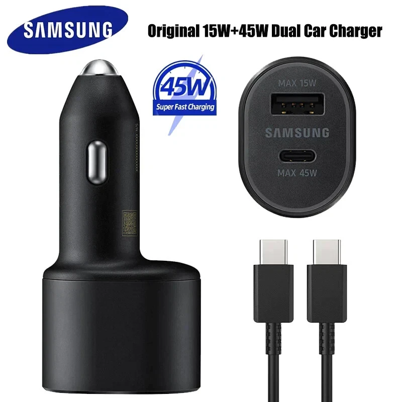 Samsung Original 45W Super Fast Car Charger Retail - Image 2 of 3