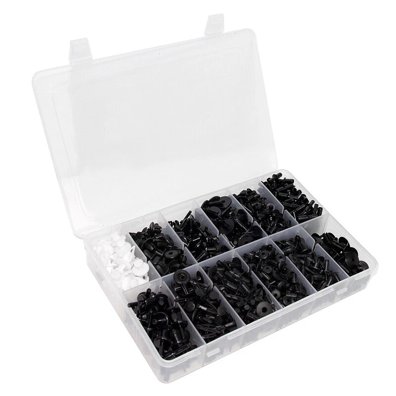 700×Car Push Pins Fastener Rivet Trim Clips Bumper Fender Panel Body Assortment - Image 2 of 4