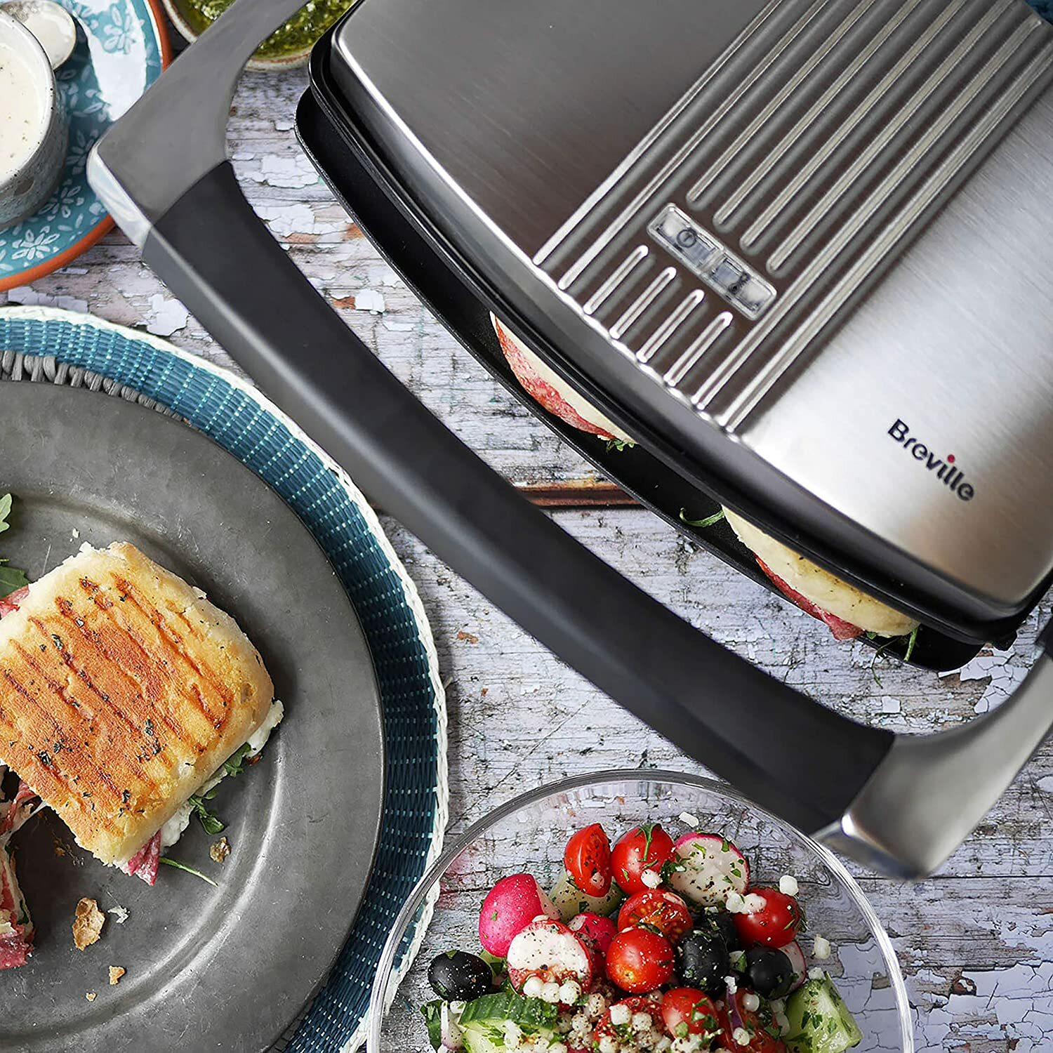 BREVILLE VST025 Sandwich Toaster Panini Press, Toastie Maker eBay