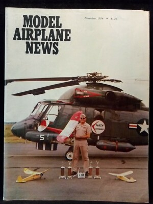 Model Airplane News Magazine November 1974