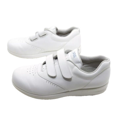 SAS Tripad Comfort Me Too White Women's Shoes hook and loop closure Size 7S