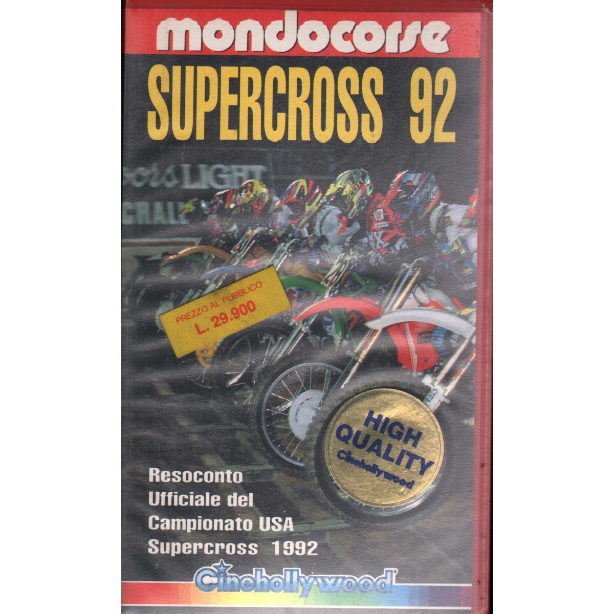 1992 VHS Univideo US Supercross Championship - CHV7019 Sealed