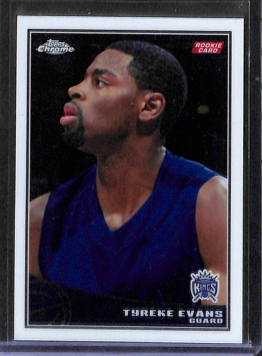2009-10 Topps Chrome #107 Tyreke Evans No 993 of 999