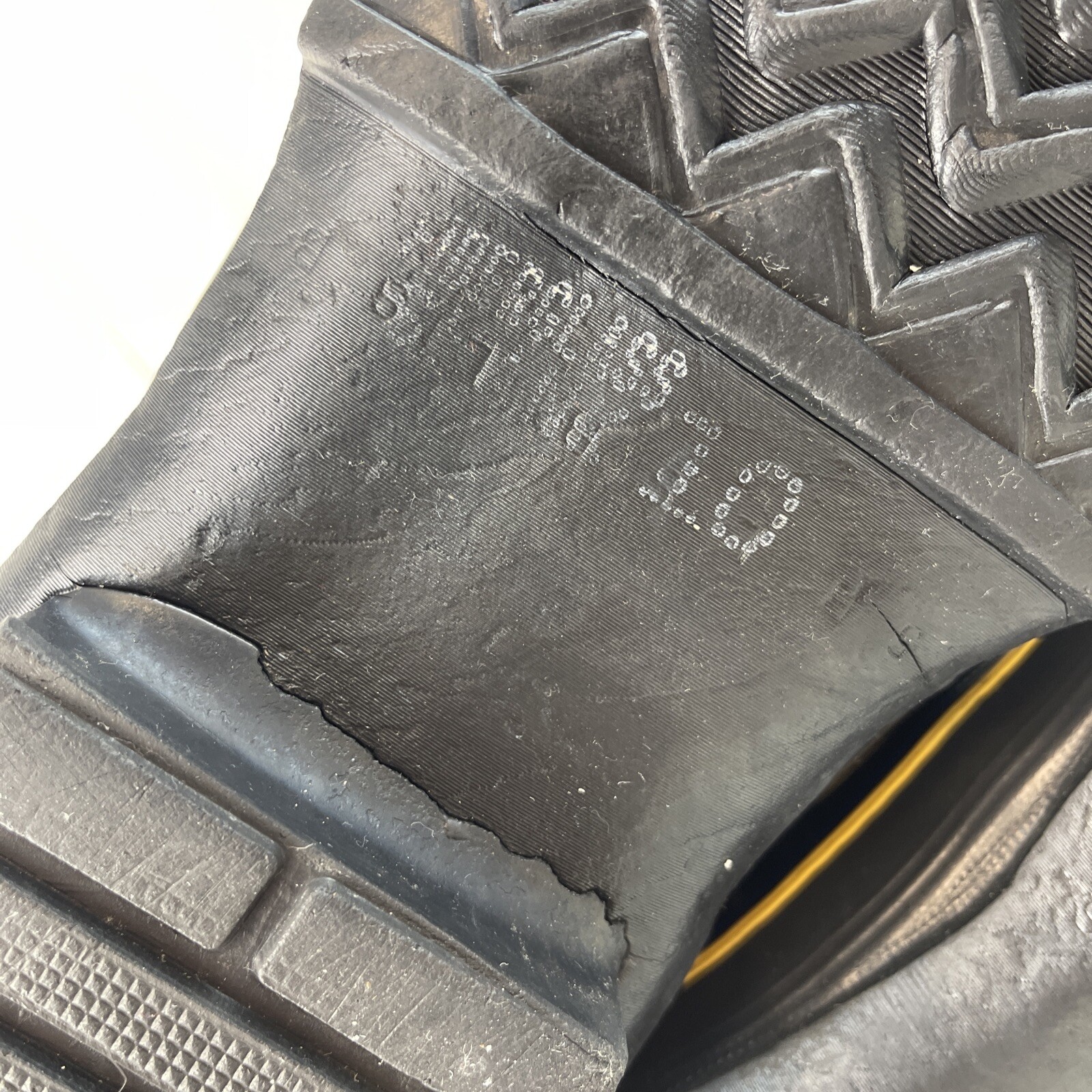 LaCrosse Black Boots DeIcer Steel Shank Wool Inserts Size 10 Work Snow