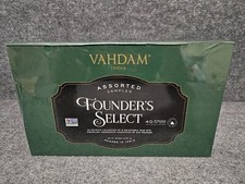 Vahdam India Assorted Sampler FOUNDER'S SELECT 40 Pyramid Tea Bags