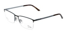 NEW Jaguar 33630 Eyeglasses 4100 GREEN-GREY 100 AUTHENTIC
