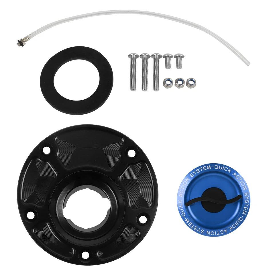 New Oil Fuel Gas Tank Cover Caps For Ducati SUPERSPORT 1000/DS 620 600 800 750 Foto 4 de 4