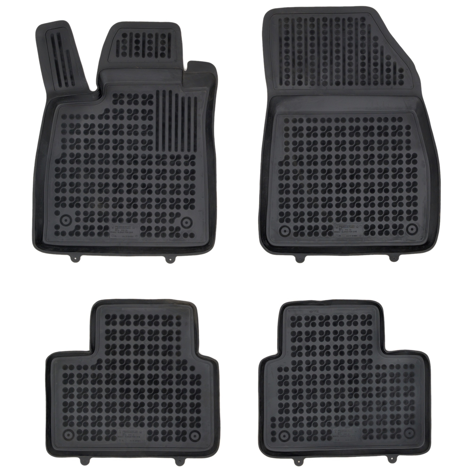 Tapis en caoutchouc Renault Talisman 2015-2022 idéal pour sorties nature et pluie