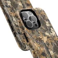 Camouflage Phone Case - Oak Tree Camo, Hunting Outdoor, Forest, Nature Inspired