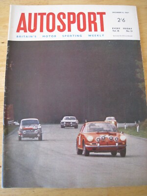 AUTOSPORT DEC 1967 CHRISTMAS GIFT GUIDE BRISTOL 410 BRABHAM CONSTRUCTORS WALKER