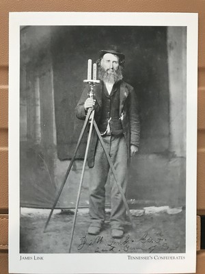 POSTCARD UNPOSTED TENNESSEE S CONFEDERATES- JAMES LINK -REPRO