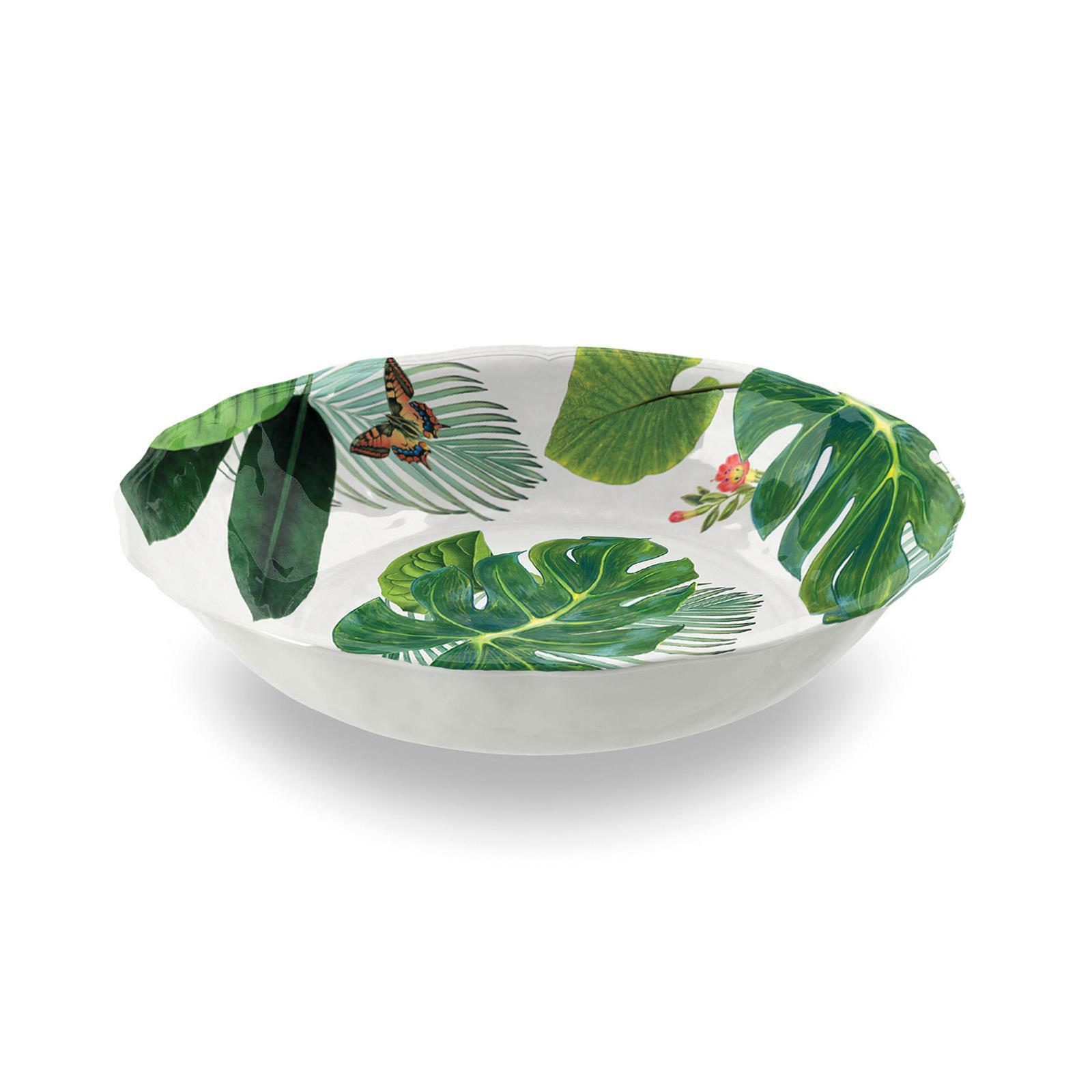 Amazon Floral Outdoor Melamine Large Salad Serve Bowl