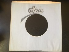 EPIC RECORD COMPANY SLEEVE for 7" Vinyl VG