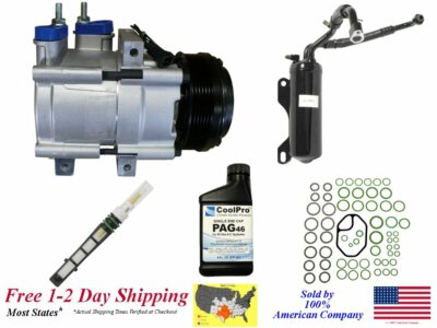2007-2014 Ford E-350 Super Duty (5.4L & 6.8L w/o rear A/C) A/C AC ...