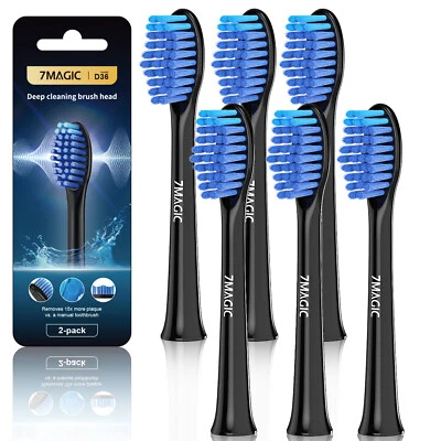 7MAGIC 2/4/6 Stück D36 Ersatzbürsten für elektrische Zahnbürsten DHL