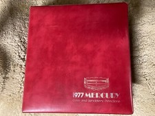 1977 Mercury Cougar Comet Bobcat Marquis Monarch Color Upholstery Dealer Book 1977 Mercury Cougar Comet Bobcat Marquis Monarch Color Upholstery Dealer Book