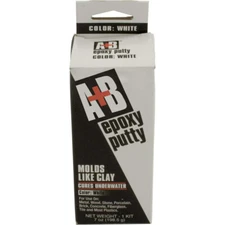 A+B Epoxy Putty, 7Oz, White 9904H 