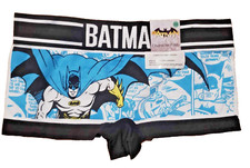 DC COMICS Batman Women's Boy Short Underwear Superhero Panty Small NEW W Tags