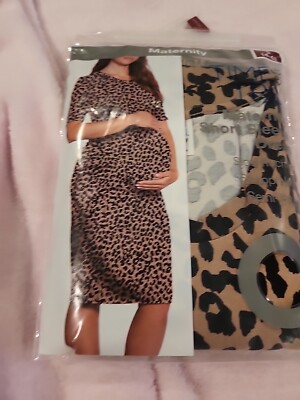 Time and Tru Womens Maternity Ruched Dress Time and Tru Womens Maternity Ruched Dress