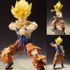 Venta caliente Dragon Ball Z Son Wukong Super Saiyan muñeca de acción juguete regalo