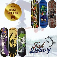 31"x7.5" Skateboard ADULT Beginners Complete Double Kick Maple Skateboards UK