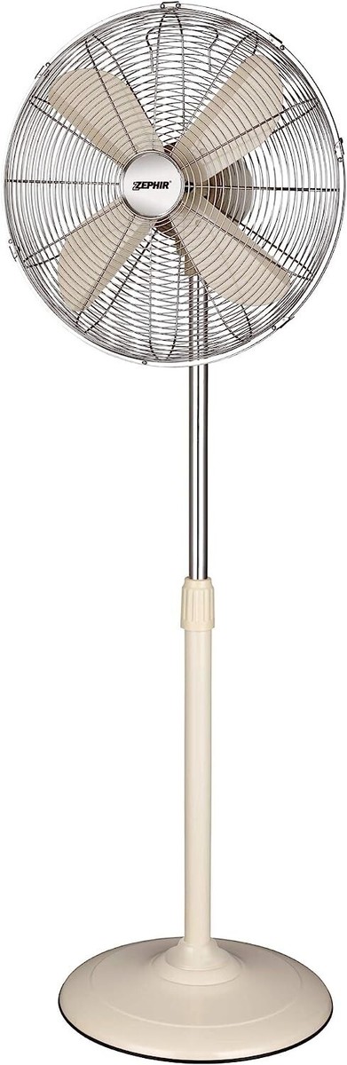 Ventilatore A Piantana Zephir - Oscillante, 3 Velocità, Pale 40 Cm, Colore Bronzo, Regolabile In Altezza - Foto 5