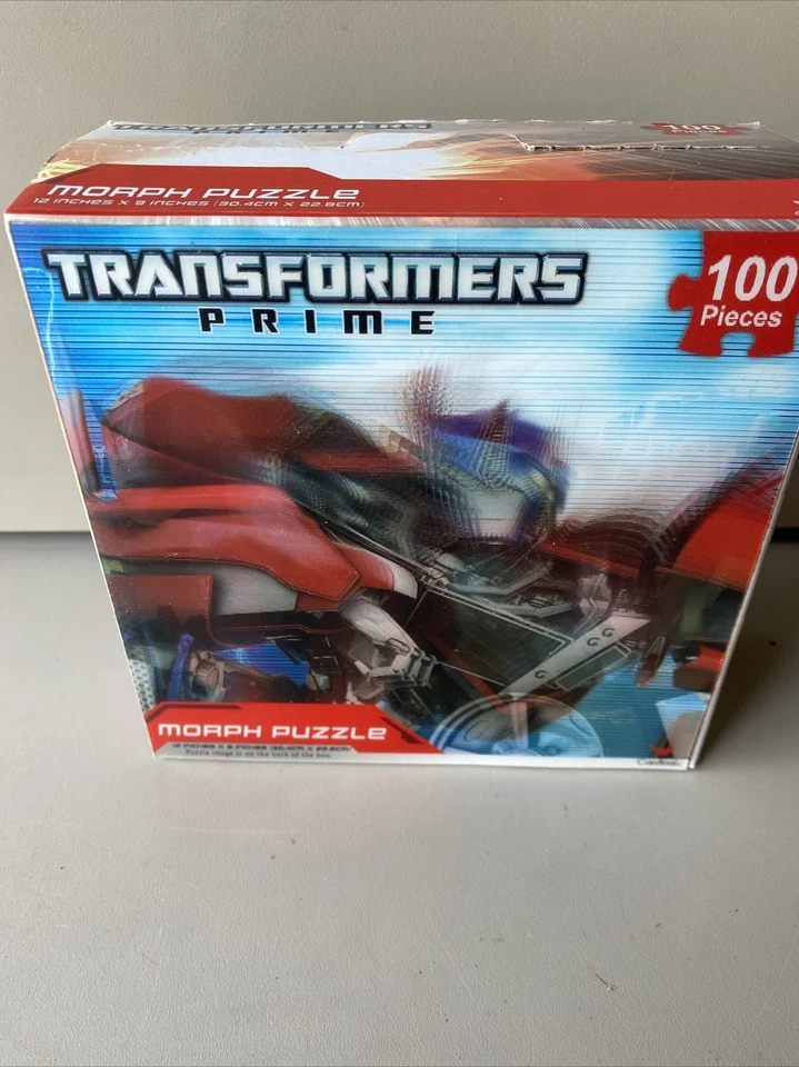 Rompecabezas Transformers Optimus Prime Morph raro nuevo 2012 Foto 2 de 4