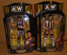 AEW UNRIVALED 14 ACCLAIMED ANTHONY BOWENS & MAX CASTER ALL ELITE WRESTLING TOYS