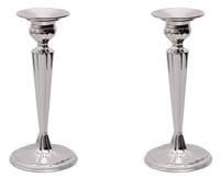 Hartnell Home Pair Of Town House Candlesticks Rrp £126 Hartnell Home Pair Of Town House Candlesticks Rrp £126