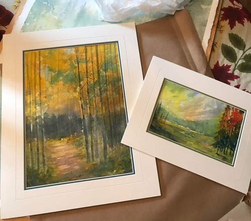 Chris Iskiw,12x16 Contemporary Watercolor, fine art, Canadian, original Art COA - Picture 6 of 10