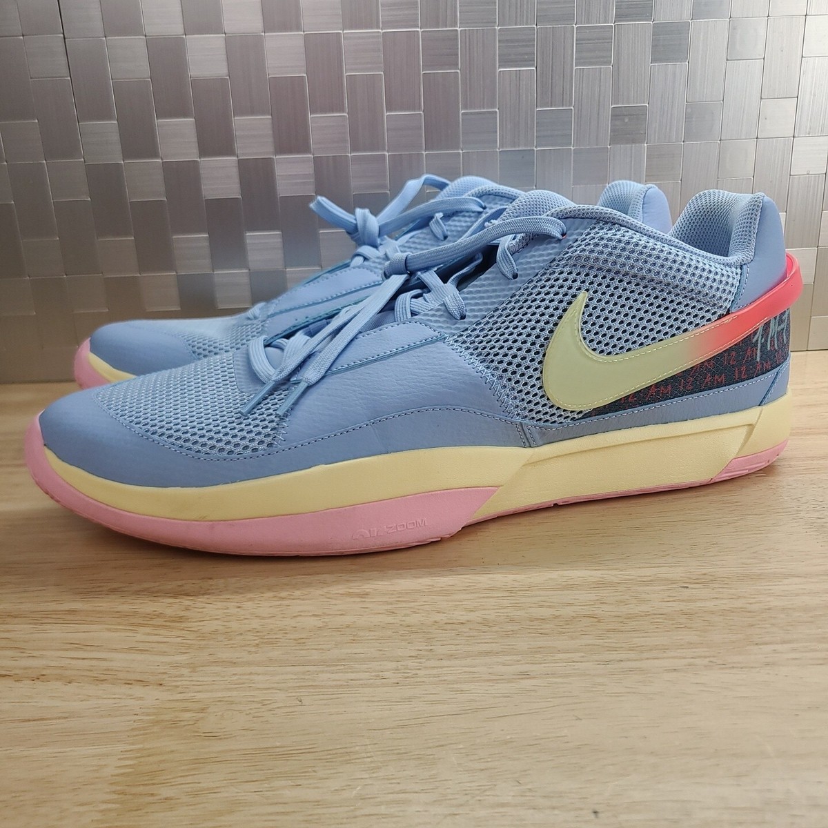 なおき　NIKE ja1 day one Nike Ja 1 one Mens Size 18 Day 1 Cobalt Tint Hot Punch