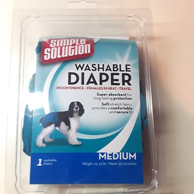 Simple Solution washable Diaper for dogs Size small