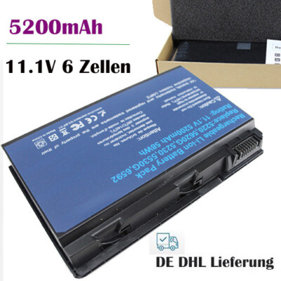 Akku Für Acer Extensa 5230E 5230-E 5420G 5620G 5620Z GRAPE32 TM00751