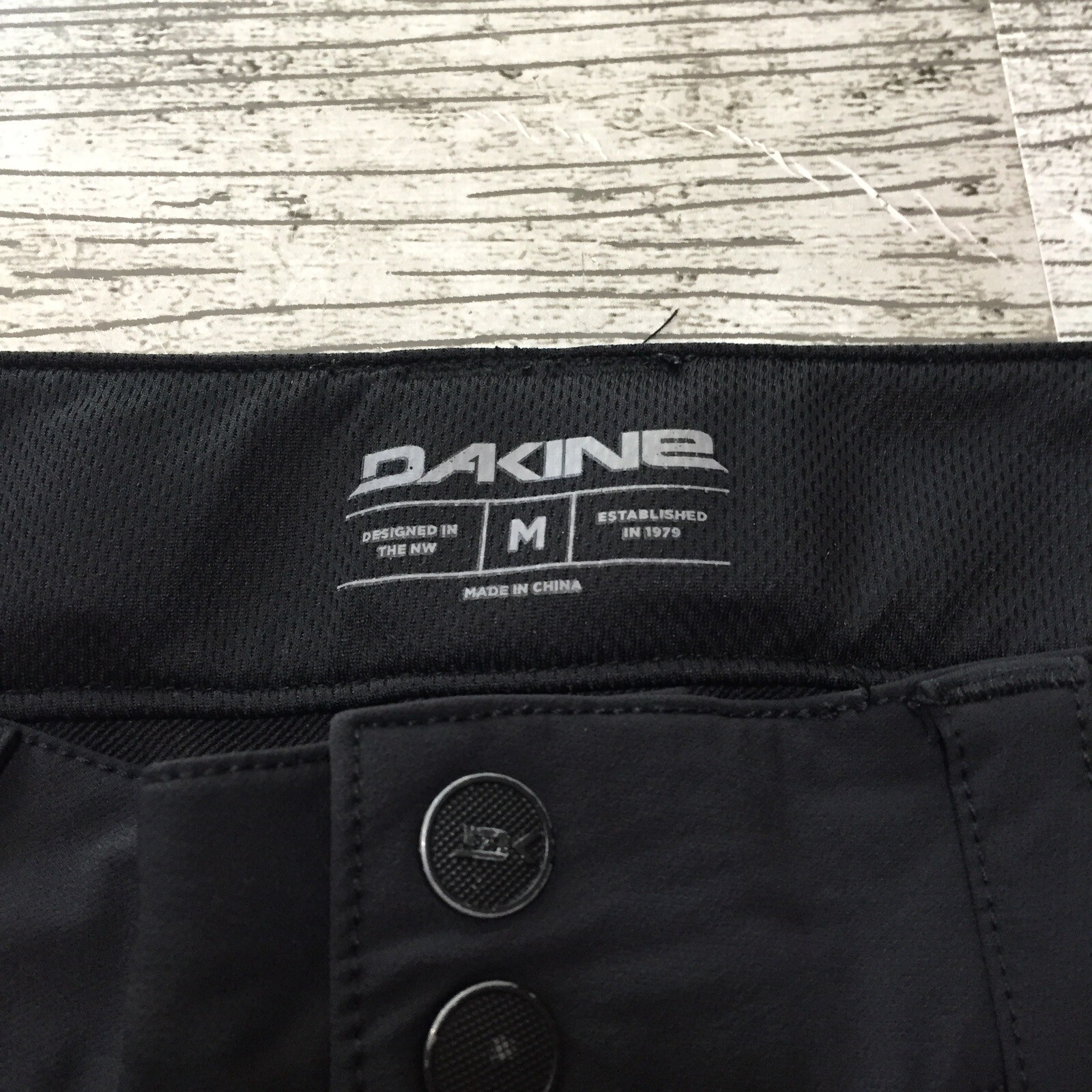 Dakine MTB Shorts Men&rsquo;s M Black (Inseam 13) Pockets Adjustable Waist (Read Desc)