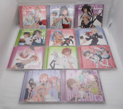 Drama & Charakter Song CD A Certain Magical Index & Railgun Archives 11CDs Toaru