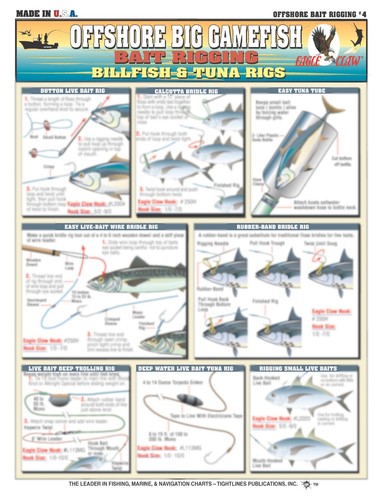 Saltwater Bait Rigging Guide #4 (Billfish & Tuna Rigs)- Waterproof ...