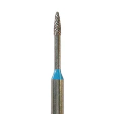 Microcopy 1509.3M NeoDiamond FG Medium Bevel Margin Flame Burs #889 25/Pk