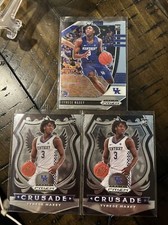 (3)  2020-21 Panini Prizm Draft Picks #94 Tyrese Maxey CR & Base MIP! 📈📈