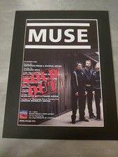 Muse 2006 Uk Tour Advert Original Advert Mounted