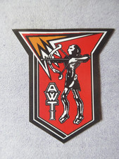 AUTOCOLLANT STICKER AERONAUTICA MILITARE ITALIA AWTI AIR WEAPONS TRAINING