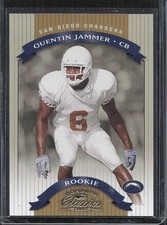 2002 Donruss Classics QUENTIN JAMMER Rookie Texas Longhorns RC Chargers /1000