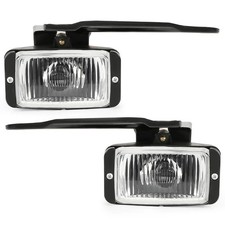 Pair Front Fog Lights Lamps For 1988-1999 2000 Chevrolet C1500 C2500 K1500 K2500