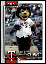 2026 Topps #M-10 T.C. Bear Mascots