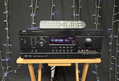 NAD T775 AV Surround Sound Receiver, Remote Control, Pulled From Working System 
