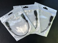 X3 Black Adjustable Wire Cord Strap C Line Retainer for Glasses and Sunglasses